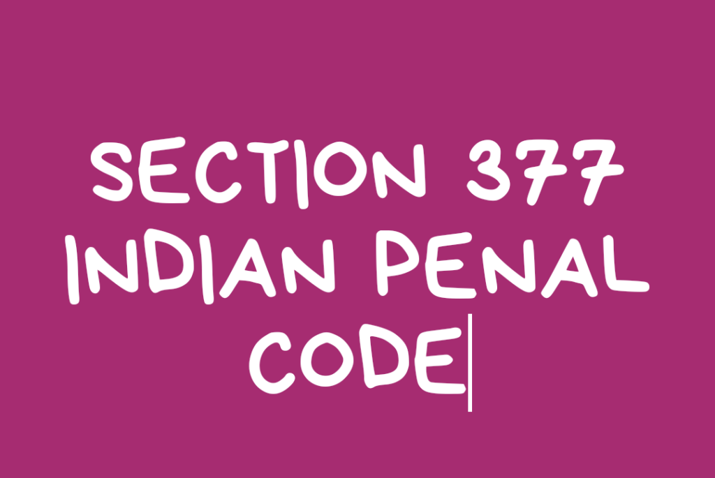 Section 377 SC Judgement