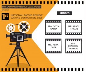 Result: Our Legal World NATIONAL MOVIE REVIEW WRITING COMPETITION, 2020