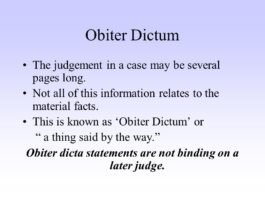 dicta obiter test